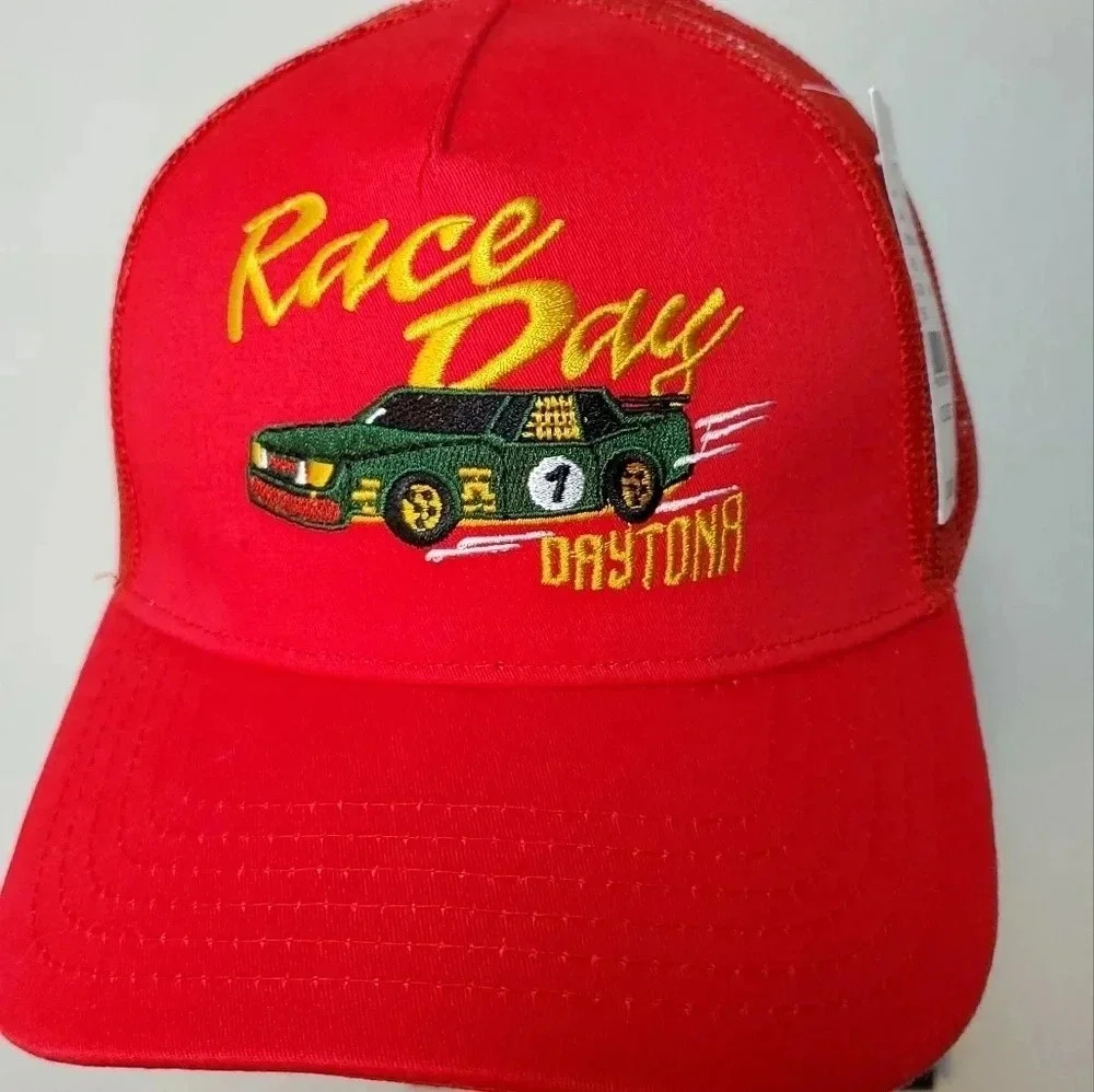 Race Day Daytona Trucker Hat from PacSun~NWT~
